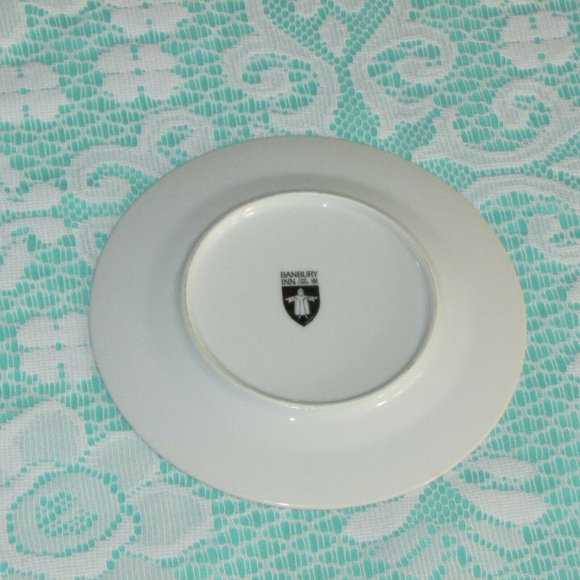 BANBURY INN Fine China Bread Plate Vintage Dinnerware Floral - Picture 2 of 5